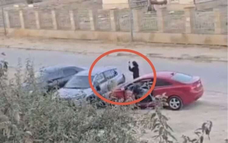 Bakıda XƏYANƏT QALMAQALI: Qadın maşını ÇİLİK-ÇİLİK ETDİ