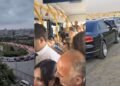 Bakıda vəziyyət belədir: uzun tıxaclar, dolub-daşan avtobuslar – VİDEO