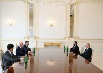 İlham Əliyev FİFA-nın prezidentini qəbul etdi – FOTO
