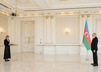 Prezident Estoniyanın ölkəmizdəki ilk səfirini qəbul etdi – FOTOLAR