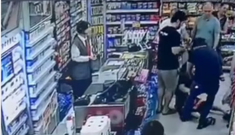 Bakıda arvadını marketdə, autizmli övladının gözü qarşısında döyən kişi SAXLANILDI
