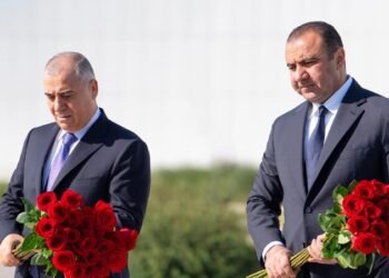 DTX rəisi Zəfər parkını ziyarət etdi – FOTO