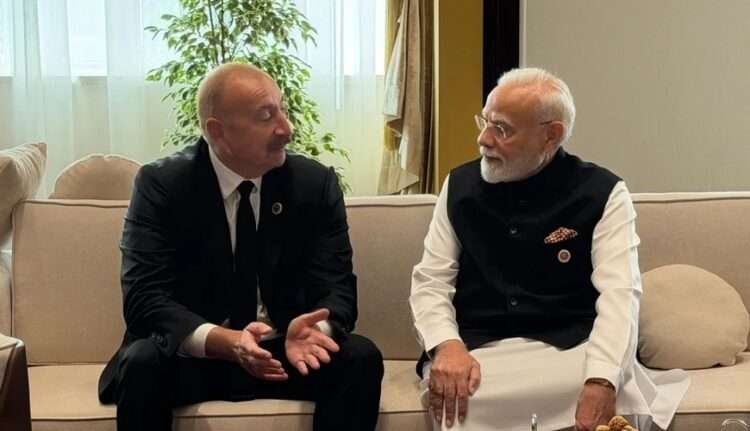 İlham Əliyev Narendra Modi ilə görüşü barədə paylaşım edib – FOTO