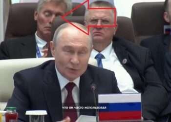 Putinin çıxışı zamanı Peskov yuxuya getdi