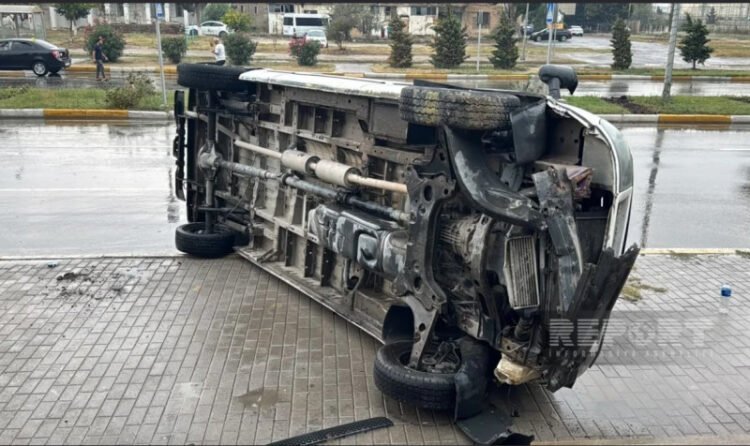 Sumqayıtda qəza – YARALILAR var