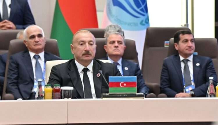 Prezident “ŞƏT plyus” formatında görüşdə çıxış etdi