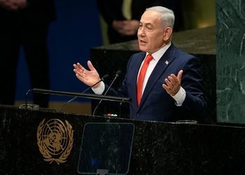 Netanyahu danışanda zalı tərk etdilər