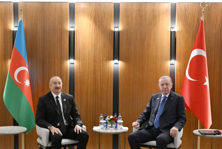 İlham Əliyev və Ərdoğan Bişkekdə GÖRÜŞDÜ