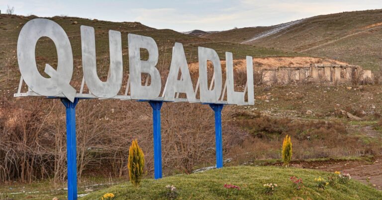 Qubadlıda 1-ci yaşayış kompleksinin inşasına başlanıldı – FOTOLAR