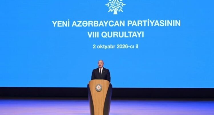 YAP-ın VIII Qurultayı keçirilir, İlham Əliyev çıxış edir