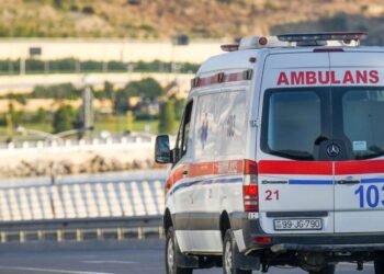 Bakıda təcili yardım maşını piyadanı vuraraq öldürdü