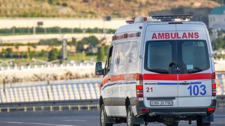 Bakıda təcili yardım maşını piyadanı vuraraq öldürdü