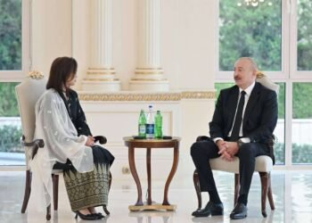 Prezident xanım səfiri qəbul etdi – FOTO