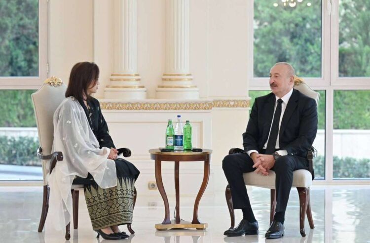 Prezident xanım səfiri qəbul etdi – FOTO