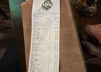Bakıda restoranda şok hesab: 10 nəfərə 1236 manat