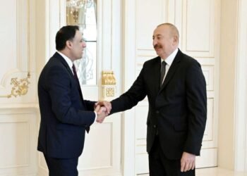 Prezident Lord Anas Sarvarı qəbul etdi – FOTO