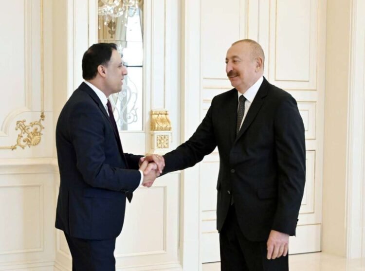 Prezident Lord Anas Sarvarı qəbul etdi – FOTO