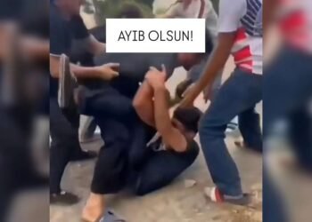 Azərbaycanda gənc oğlanı təkləyib döydülər – Video sosial şəbəkələri çalxaladı