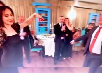 Nailə İslamzadədən oğlunun toyunda göz oxşayan rəqs… – VİDEO