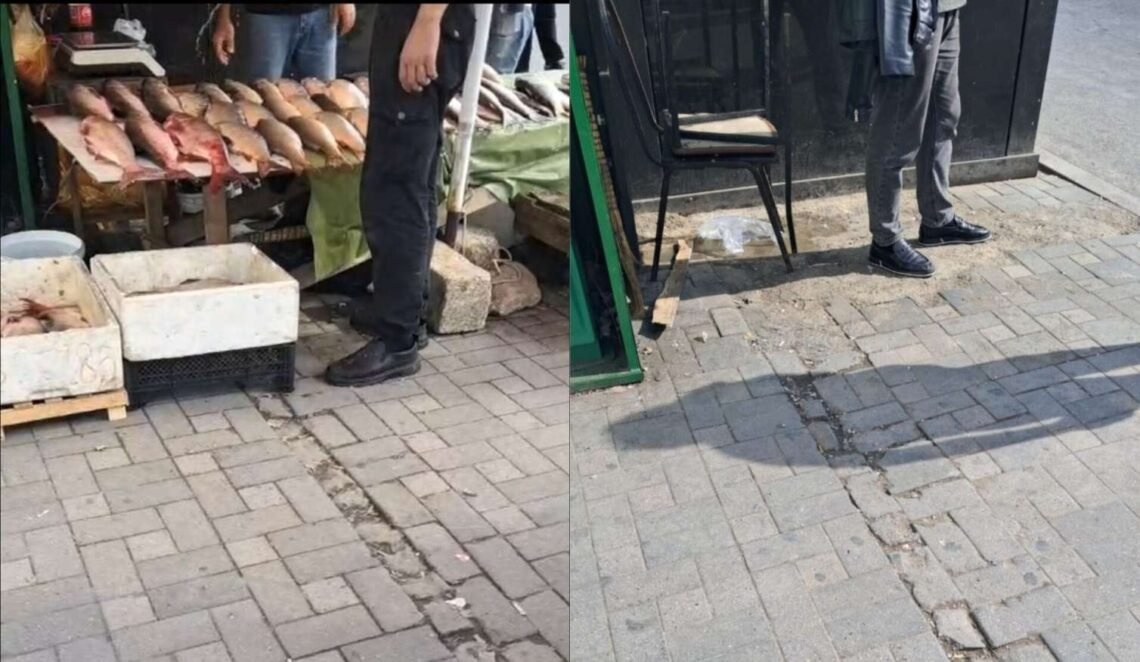 “20 Yanvar”da antisanitariyaya səbəb olan piştaxta götürüldü – FOTO