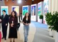 Leyla Əliyeva “Uşağın gözü ilə dünya” sərgisində