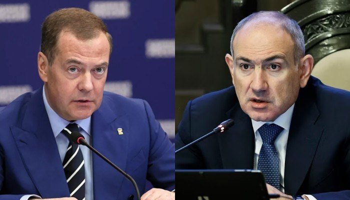 Paşinyandan Medvedevin xəbərdarlığına SƏRT CAVAB