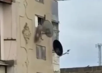 Bakıda dəhşətli görüntü: saxlanılan var