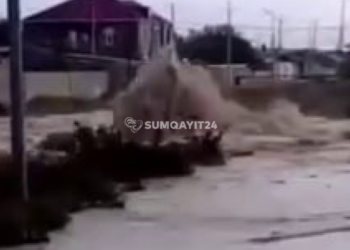 “Stansiya Sumqayıt”da evləri su basdı – sakinlər danışdı