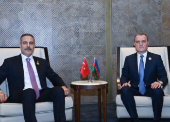 Ceyhun Bayramov Hakan Fidanla görüşdü