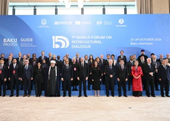 Prezident açılış mərasimində çıxış edir
