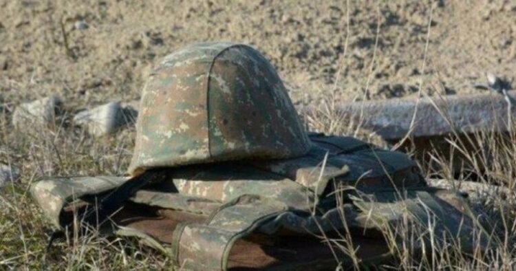 Ermənistanda hərbçinin güllələnmiş meyiti tapıldı
