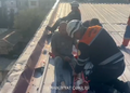 Sumqayıtda tikilidə təmir işləri aparan şəxs xəsarət aldı