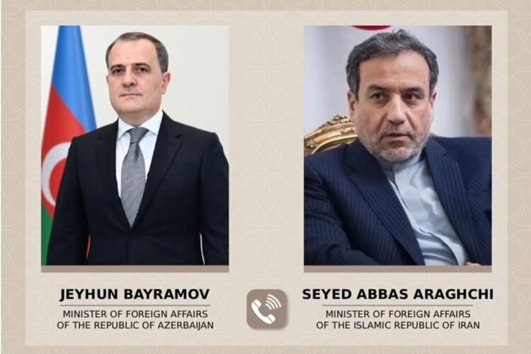 Ceyhun Bayramov İran XİN başçısı ilə telefonla danışıb