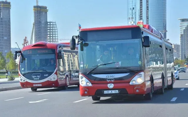 Bu avtobusların yolu DƏYİŞDİRİLDİ